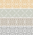 Ornamental seamless pattern vector image