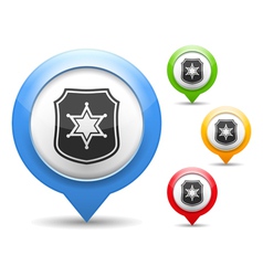 Police Icon vector image