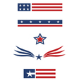 USA set vector image