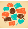 Bubbles collection vector image
