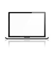 Laptop vector image