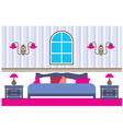 Bedroom vector image