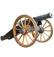 Cannon vector image