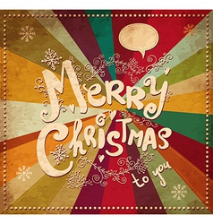 Christmas Background vector image