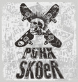 Sk8 Punk vector image