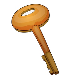 Iron key vector image