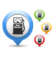 Gas Station Icon vector image