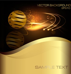 Abstract gold business background Abstract gold business background vector image
