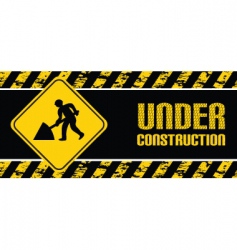 Under construction vector image