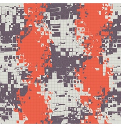 Shatter cubes vector image
