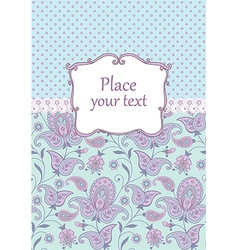 Scrapbook vintage background vector image