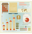 Vintage infographics vector image