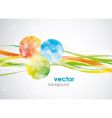 Modern abstract background vector image