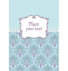 Vintage Scrapbook background vector image