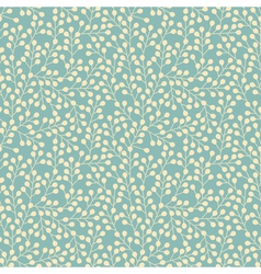 Retro floral seamless vector image