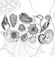 Sea shells Sea shells vector image