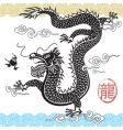 Chinese dragon vector image