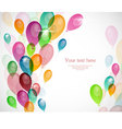 Balloons vector image