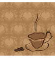 Cup of coffee vector image