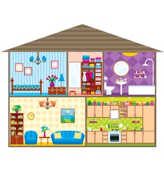 House vector image