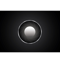 Background with diaphragm vector image