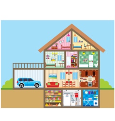 House vector image