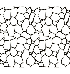 Stones seamless pattern vector image