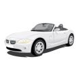 Convertible car vector image