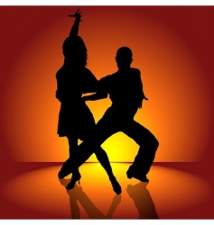 Latino dance vector image