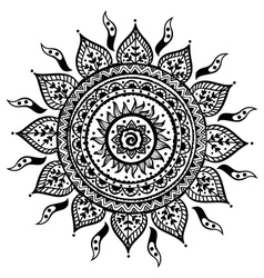 Beautiful Indian ornament vector image