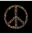 Peace sign vector image