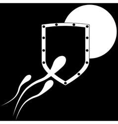 Contraceptive vector image