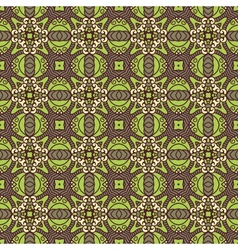 Seamless colorful retro pattern background vector image