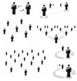 Network vector image