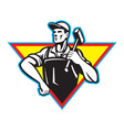 Laborer blacksmith vector image