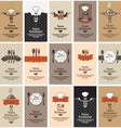 Food beverages vector image