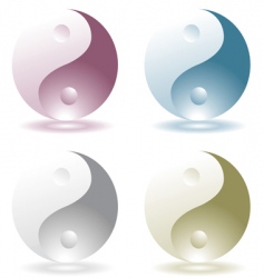 Yang yang vector image