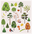 Forest collection vector image