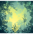 Floral background vector image