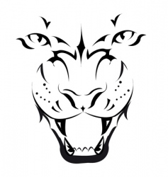 Lion vector image