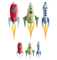 Rockets vector image