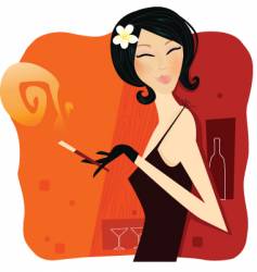 Tobacco passion vector image