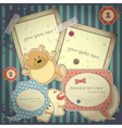 Scrapbook vintage vector image