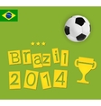 Brazil design Brazil design vector image
