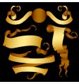Set of ribbons vector image