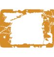 Grunge frame vector image