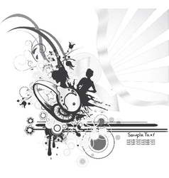 Concert poster vector image