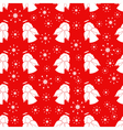 Seamless pattern with angels vector image