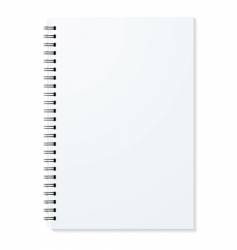 Ring binder vector image