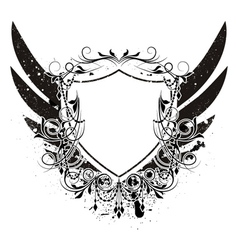 Grunge vintage emblem vector image